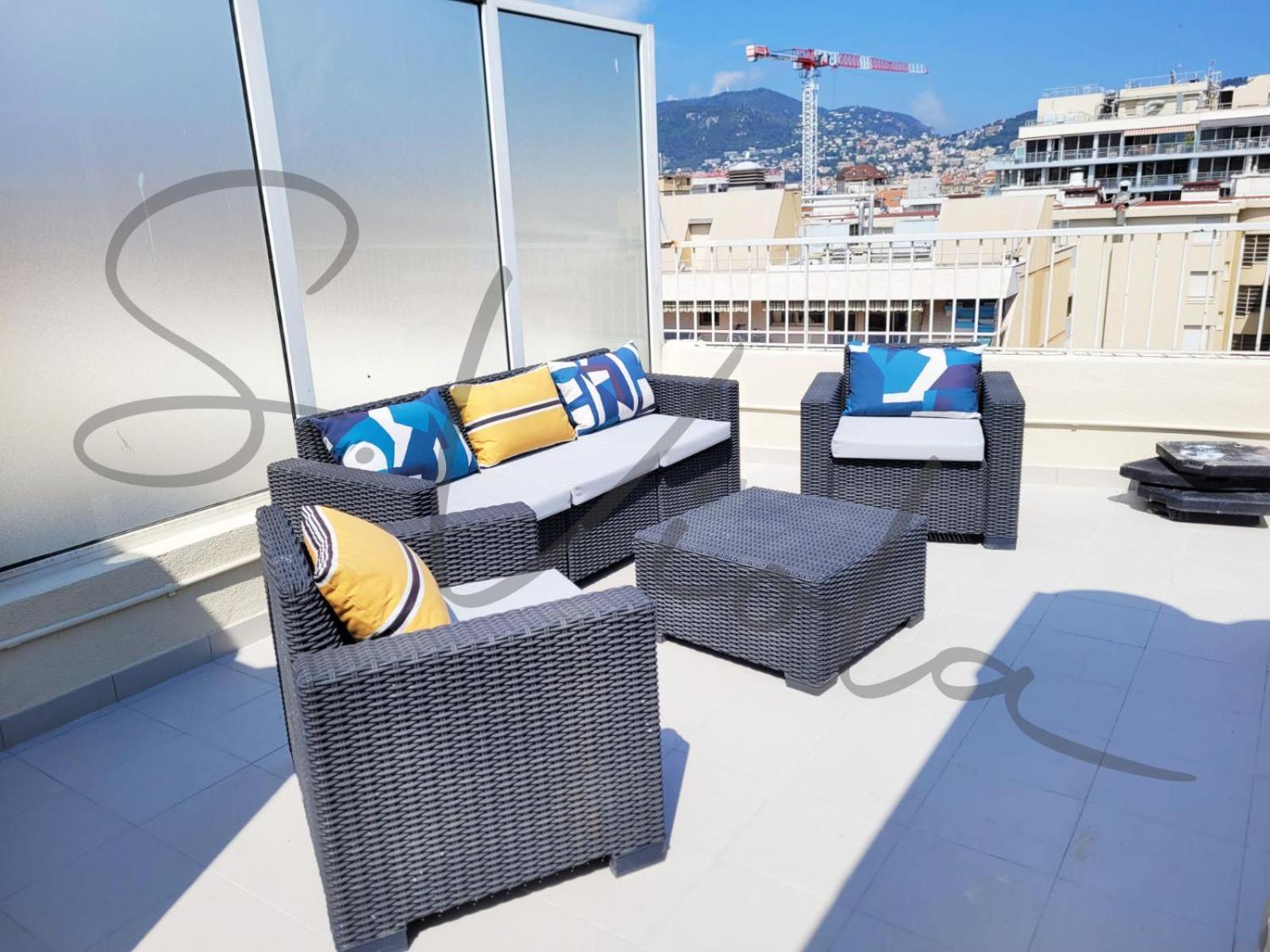 Royal Lux Nice -Last Floor, See View Екстериор снимка