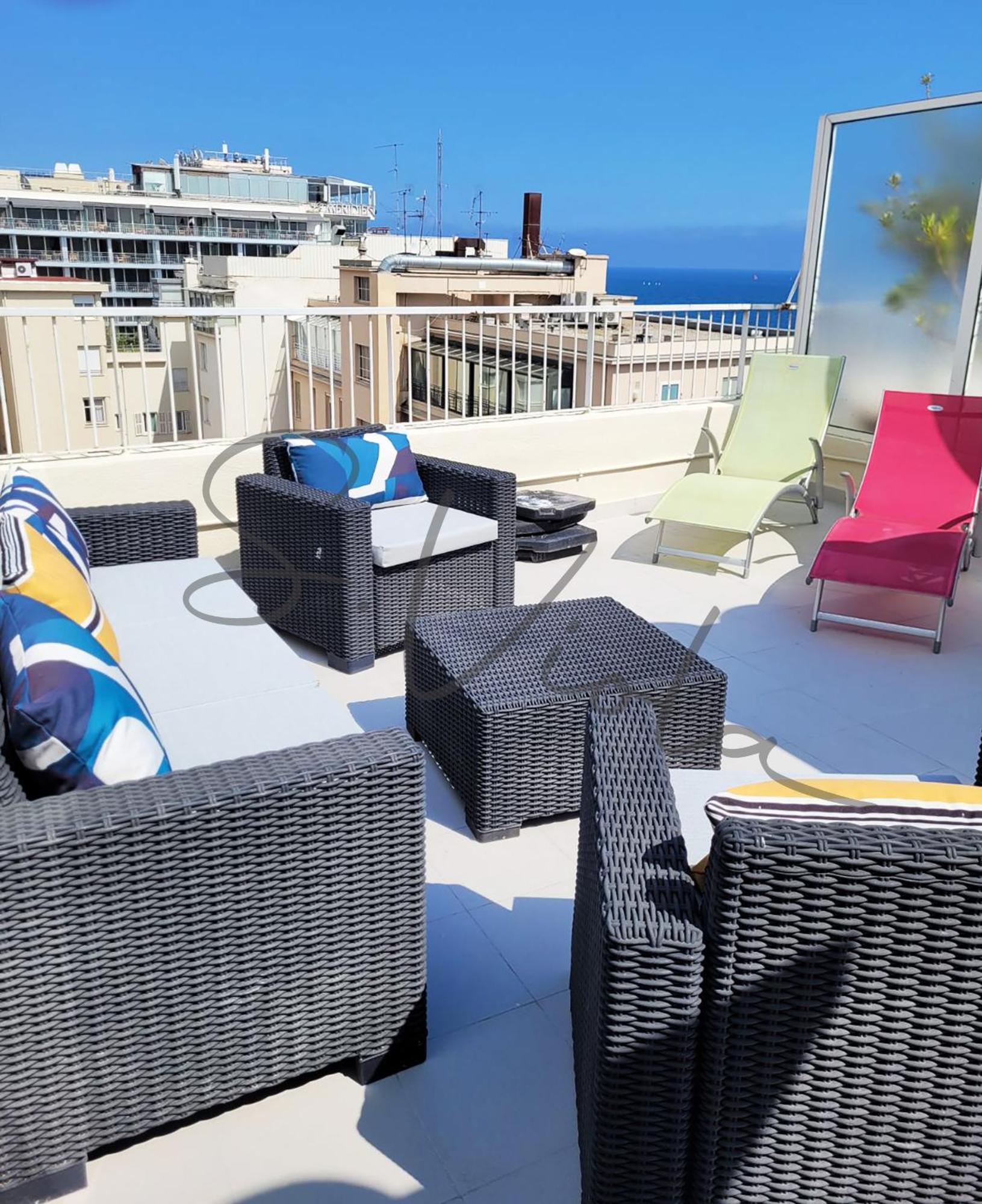 Royal Lux Nice -Last Floor, See View Екстериор снимка